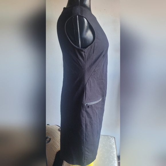 Marc New York Black Sleeveless Sheath Dress 6 - Picture 4 of 7